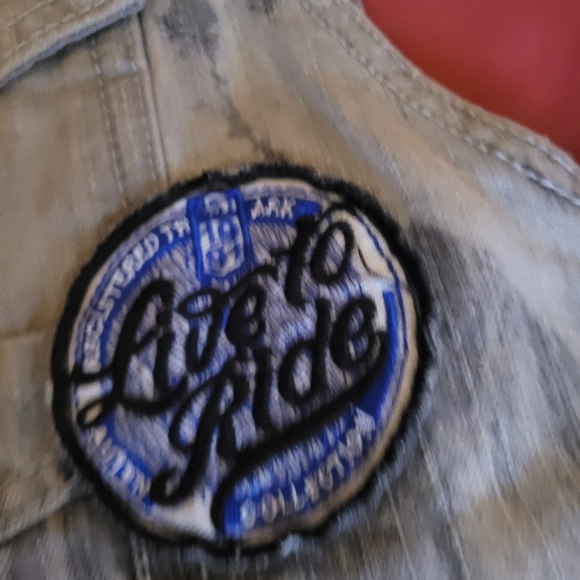 Vintage south pole denim vest - Picture 4 of 6